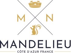 logo de la ville de mandelieu ou se trouve l'onglerie LUVIA NAILS