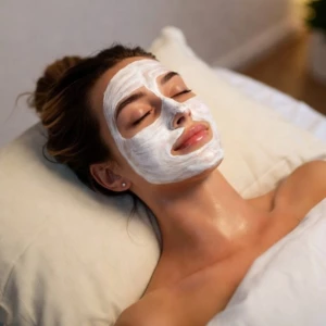 Soin du visage masque hydratant