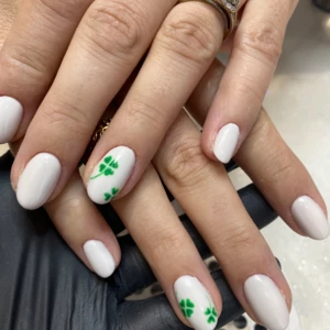 Remplissage gel avec Nails Art